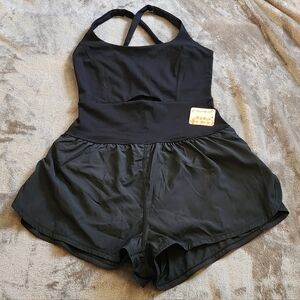 Free People Romper XS Black FP Movement